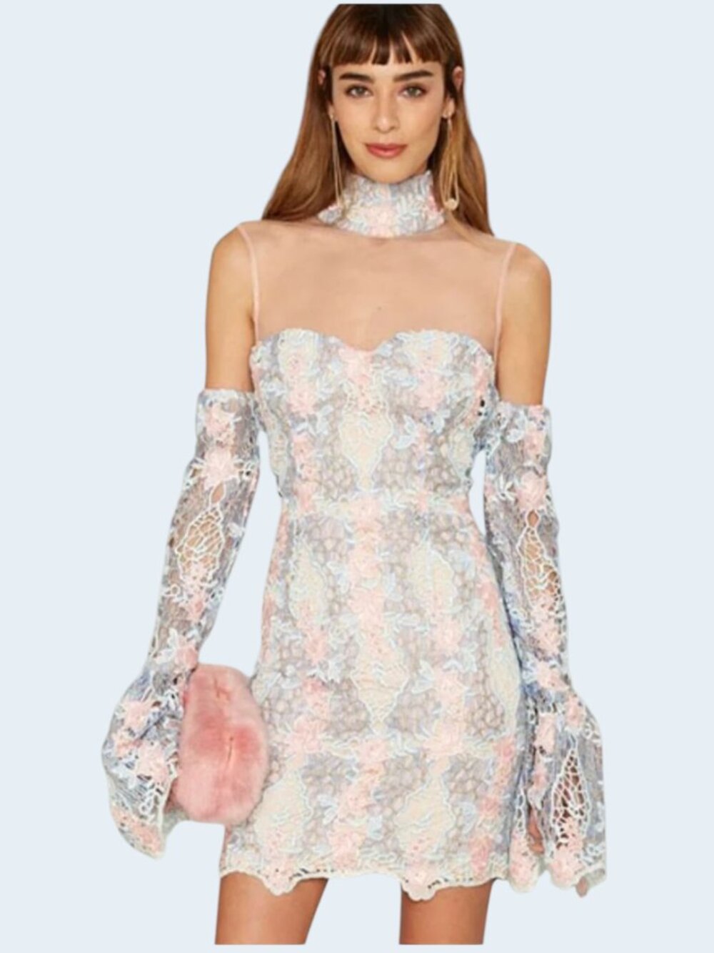ASILIO REVOLVE French Quarter Lace Dress 8